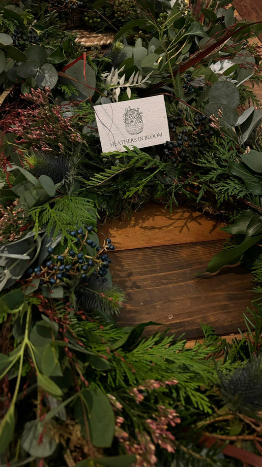 Wreath Making Workshop - Hosted by Little Brunette Bakery