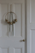Dried Flower Pastel Hoop Wreath